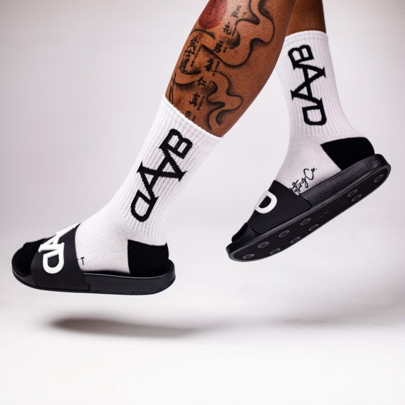 Baad Classic Cosy Socks (B/W) - Image 2