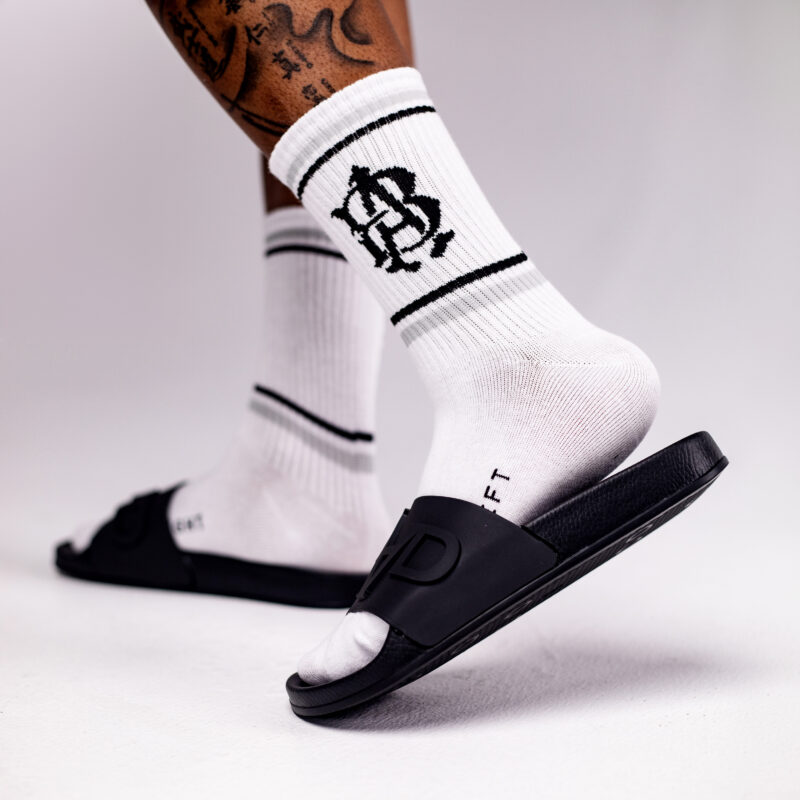 BA Varsity Cosy Socks (B/W/G)