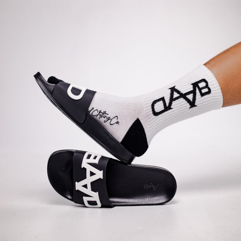 Baad Classic Cosy Socks (B/W) - Image 3